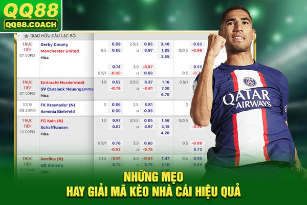 Những mẹo hay giải mã kèo nhà cái hiệu quả